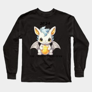 2024 LUNAR NEW YEAR CUTE DRAGON Long Sleeve T-Shirt